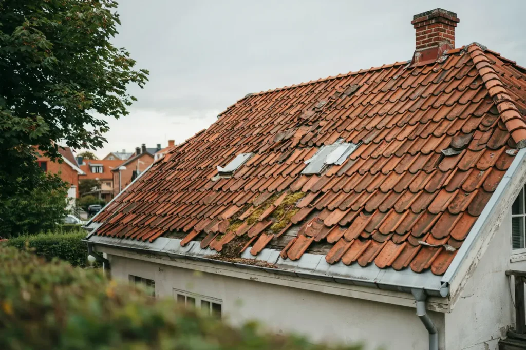 takinspektion av tegeltak vad b r villa gare kontrollera
